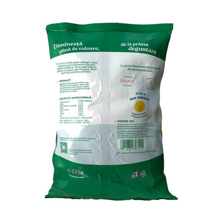 Fulgi de porumb fara zahar adaugat, 225 g, Sanovita 809695
