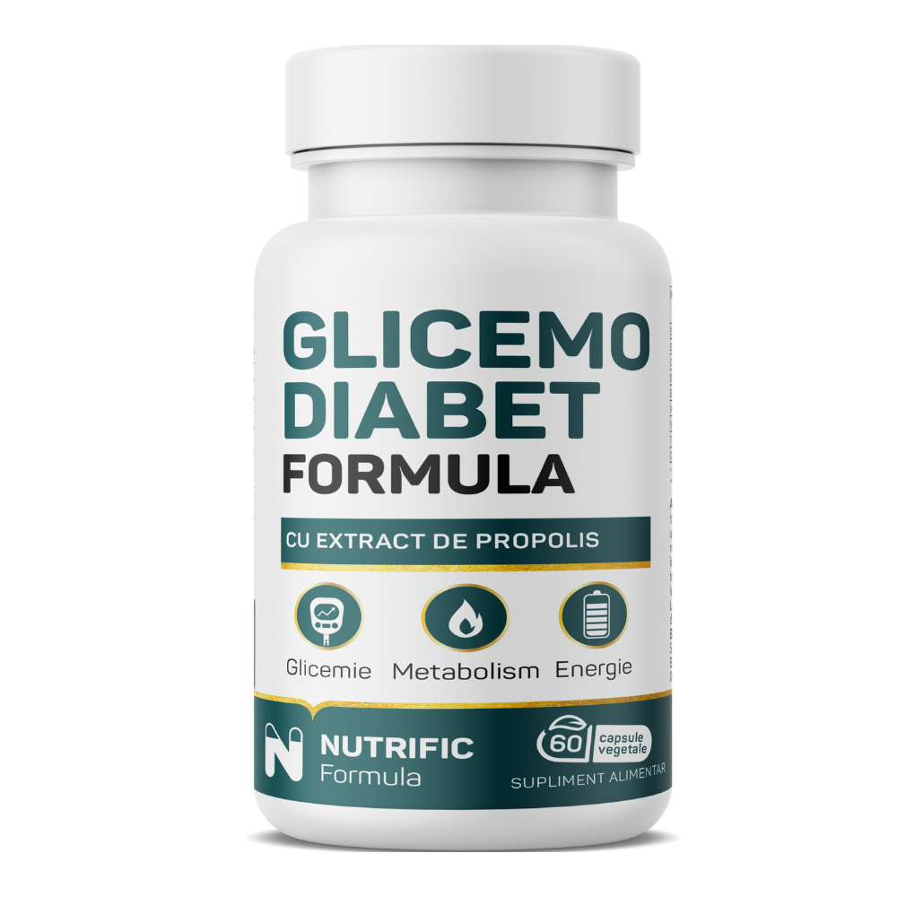 Glicemo Diabet Formula, 60 capsule, Nutrific