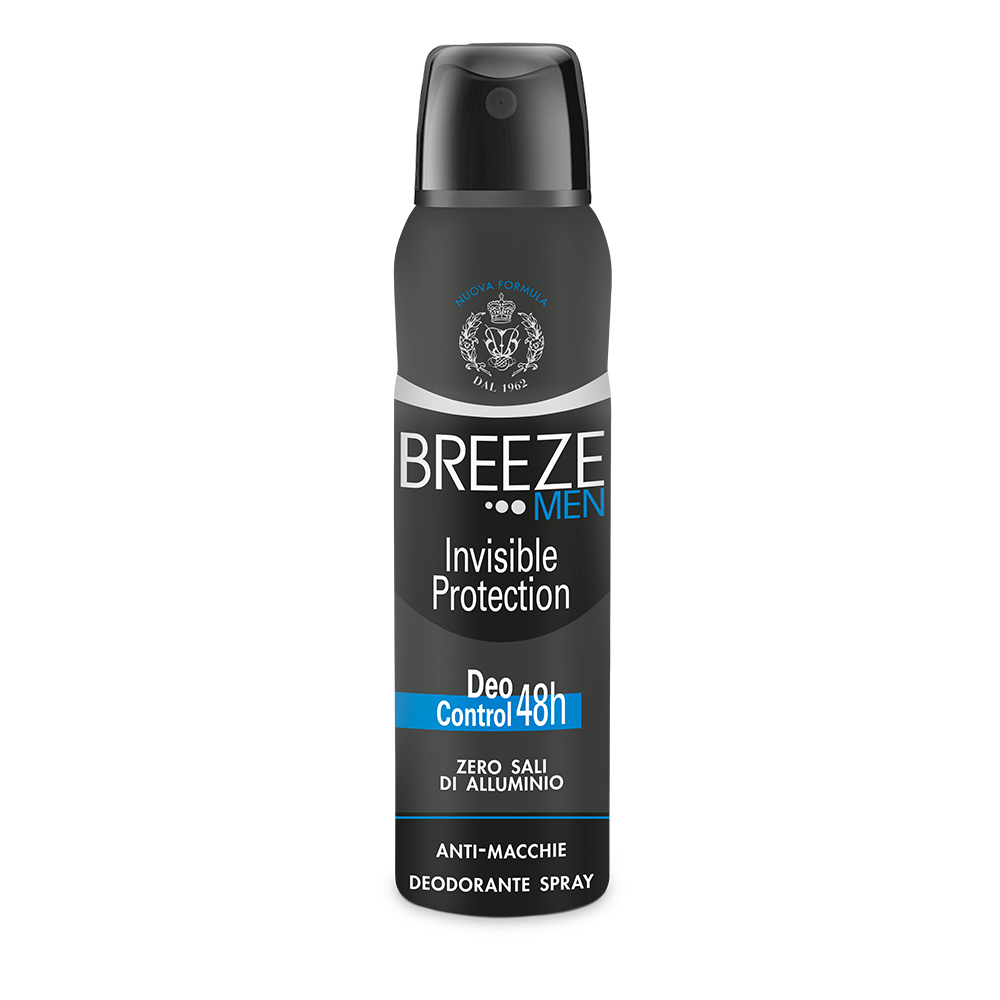 Deodorant spray pentru barbati Invisible Protection, 150 ml, Breeze