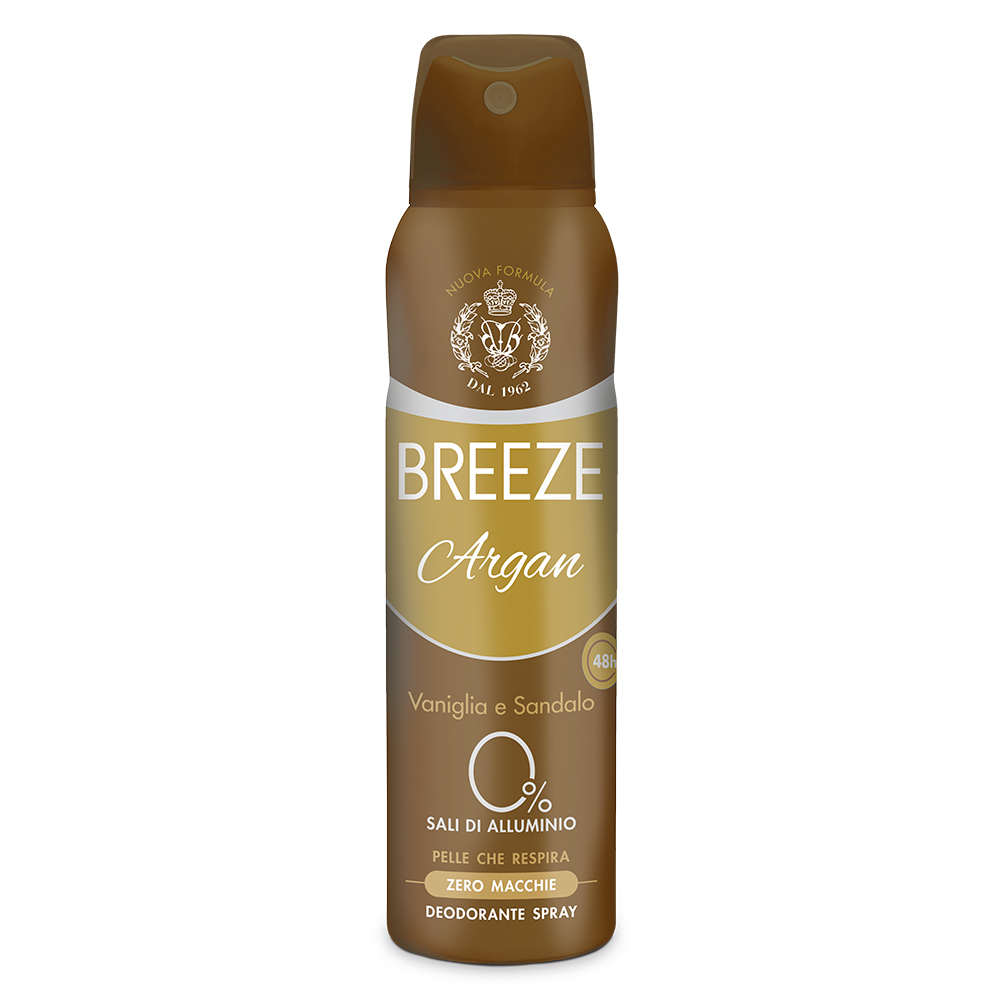 Deodorant spray cu ulei de aragan, 150 ml, Breeze