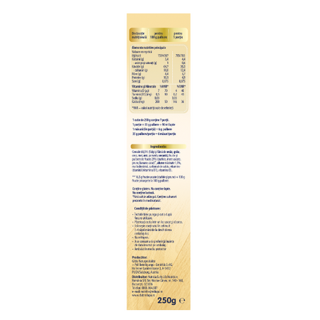 Musli Junior 7 Cereale cu 5 Fructe, +12 luni, 250 g, Milupa 453059