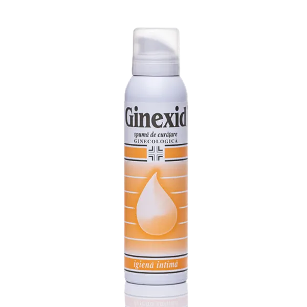 Spuma de curatare ginecologica Ginexid, 150 ml, Farma-Derma