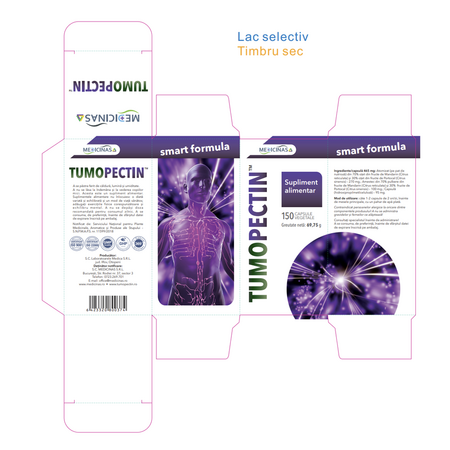 Tumopectin, 150 capsule vegetale, Medicinas 769394