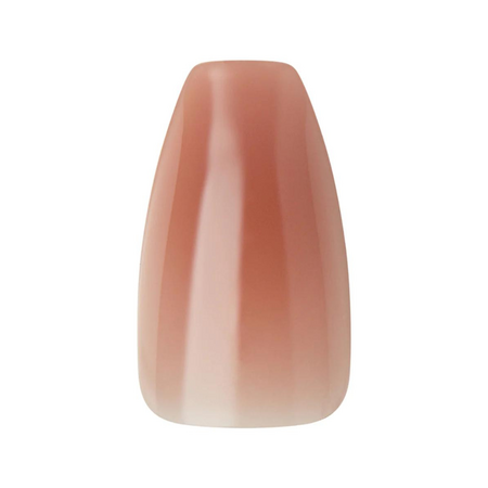Unghii false Bare But Better, M, 28 bucati, Nude, Kiss 600376