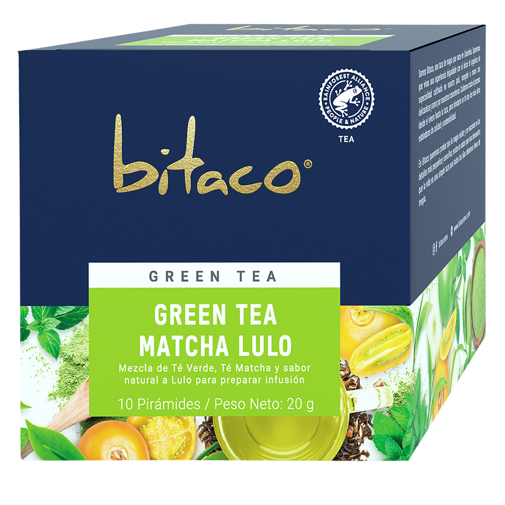 Green Tea Matcha Lulo, 20 g, Bitaco