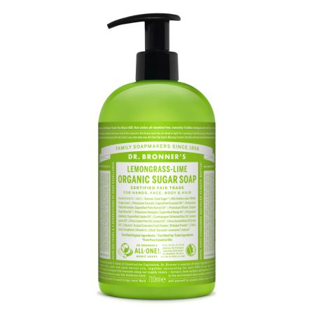 Sapun lichid cu lemongrass si lime Dr. Bronner's