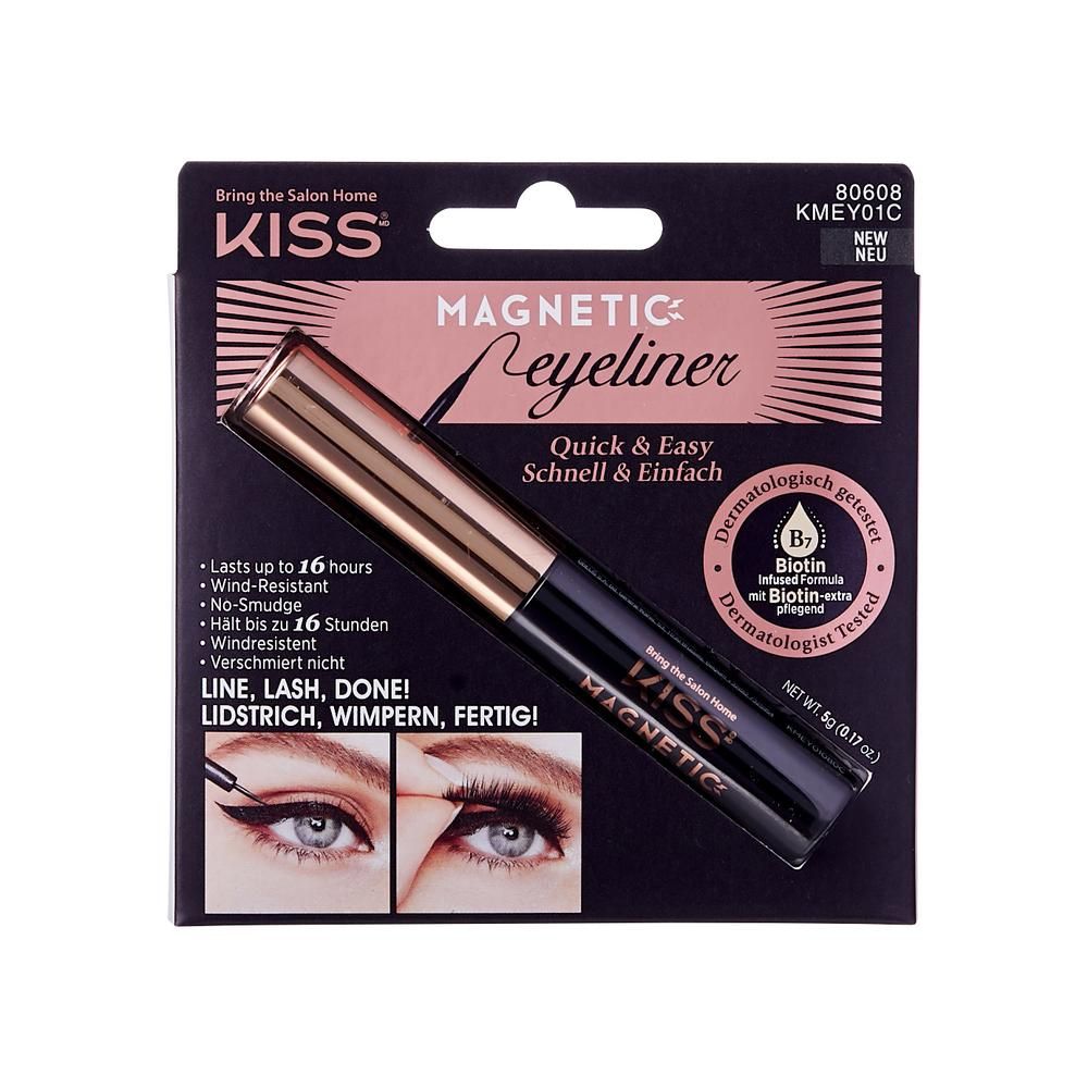 Eyeliner Magnetic, no. 1, Kiss