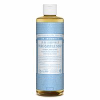 Sapun lichid 18 in 1 pentru copii Castilia fara parfum, 475 ml, Dr. Bronner's