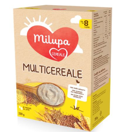 Multicereale, +8 luni, 230 g, Milupa 453113