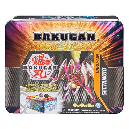 Set S4 Baku-Tin in cutie de tabla, Bakugan 566068