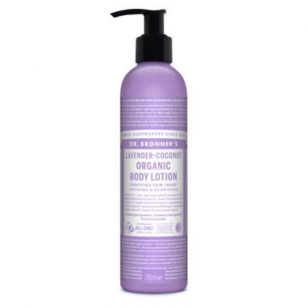 Lotiune de corp si maini cu lavanda si cocos Dr. Bronner's