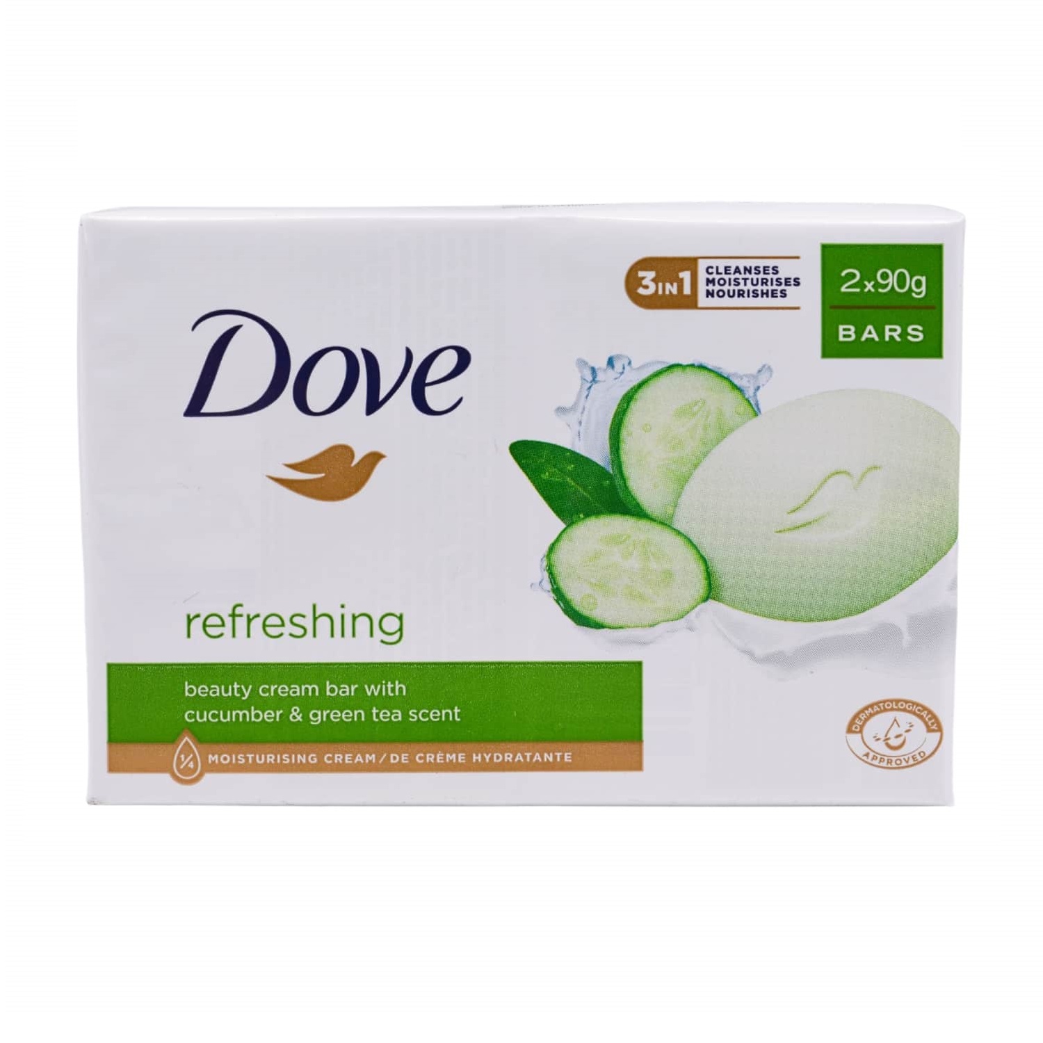 Sapun crema Fresh, 2 x 90 g, Dove