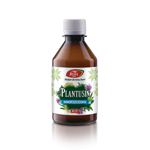 Plantusin sirop pentru copii, R35, 250 ml, Fares