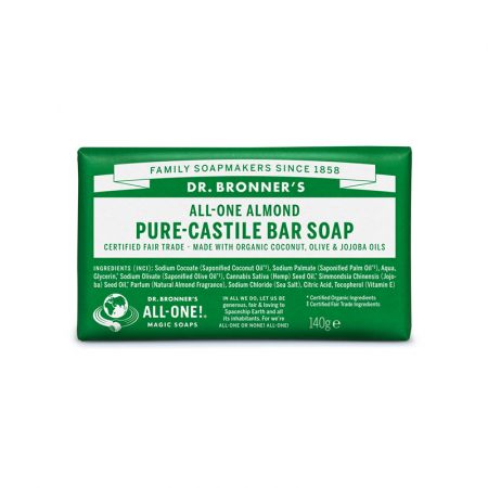 Sapun solid cu migdale Castilia Dr. Bronner's