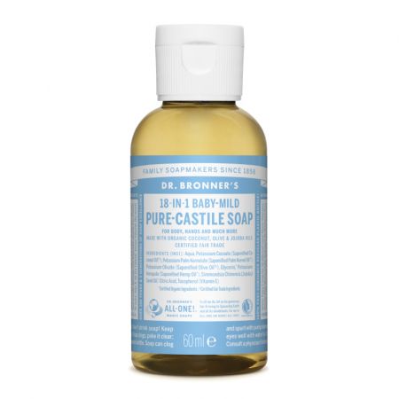 Sapun magic lichid 18 in 1 fara parfum pentru copii Dr. Bronner's