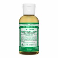 Sapun lichid 18 in 1 cu migdale pentru calatorii Castilia, 60 ml, Dr. Bronner's