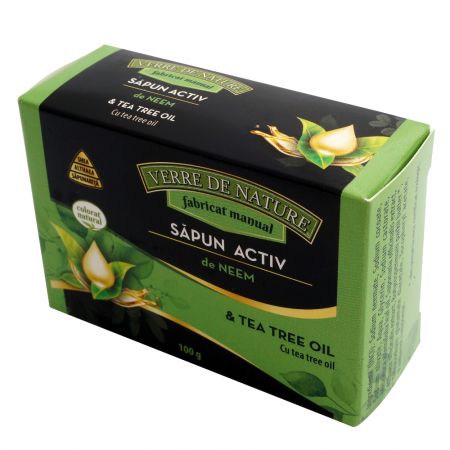 Sapun Activ de Neem cu Tea tree oil 