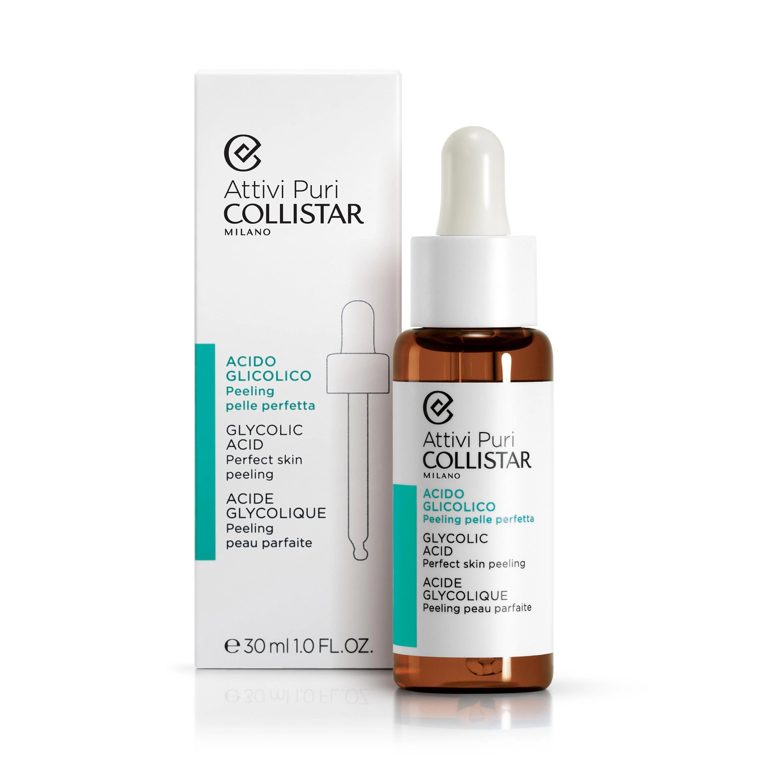 Serum cu acid hialuronic si acid polyglutamic Attivi Puri, 30 ml, Collistar