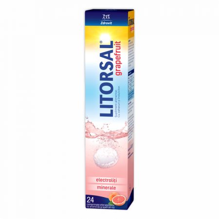 Litorsal electroliţi cu aroma de grapefruit