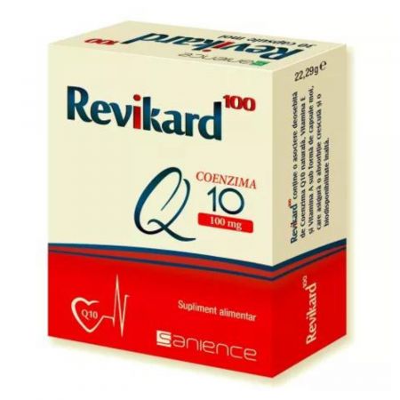 Revikard cu coenzima Q10 100mg