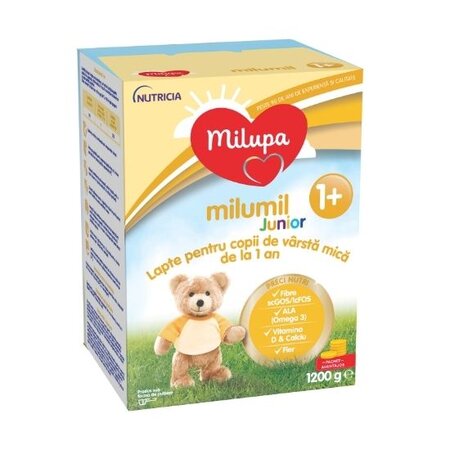 Formula de lapte  Milumil Junior, +1 an, 1200 g, Milupa 458407