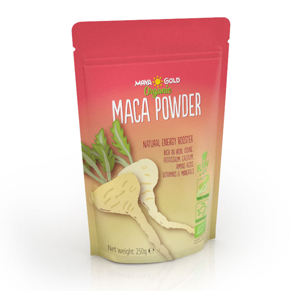 Maca pulbere Bio, 250 g, Maya Gold