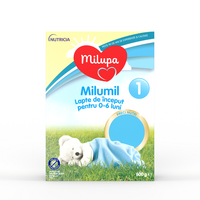 Lapte formula de inceput Milumil, 0-6 luni, 600 g, Milupa