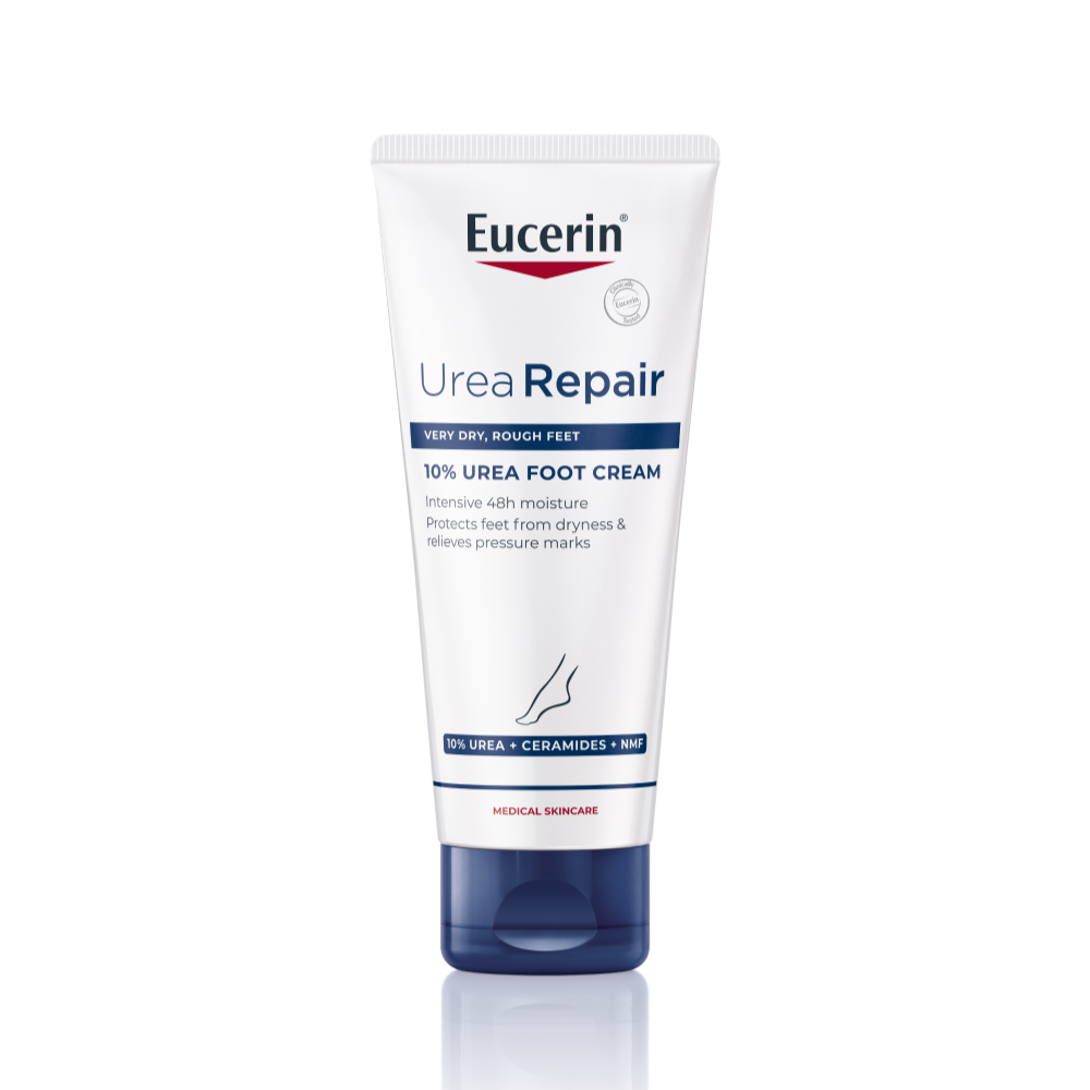 Crema de picioare cu Uree 10 % UreaRepair Plus, 100 ml, Eucerin