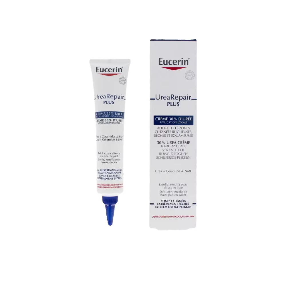 Crema reparatoare pentru corp cu 30% Uree UreaRepair Plus, 75 ml, Eucerin