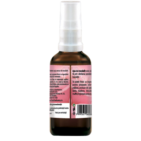 Apa de trandafir, 50 ml, Herbal Sana 683165