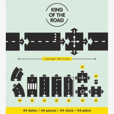 Traseu King of the Road, 40 piese, WayToPlay 459580