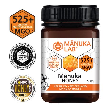 Miere de manuka, MGO 525+, 500 g, Manuka Lab