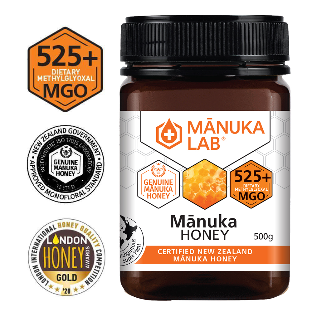 Miere de manuka, MGO 525+, 500 g, Manuka Lab