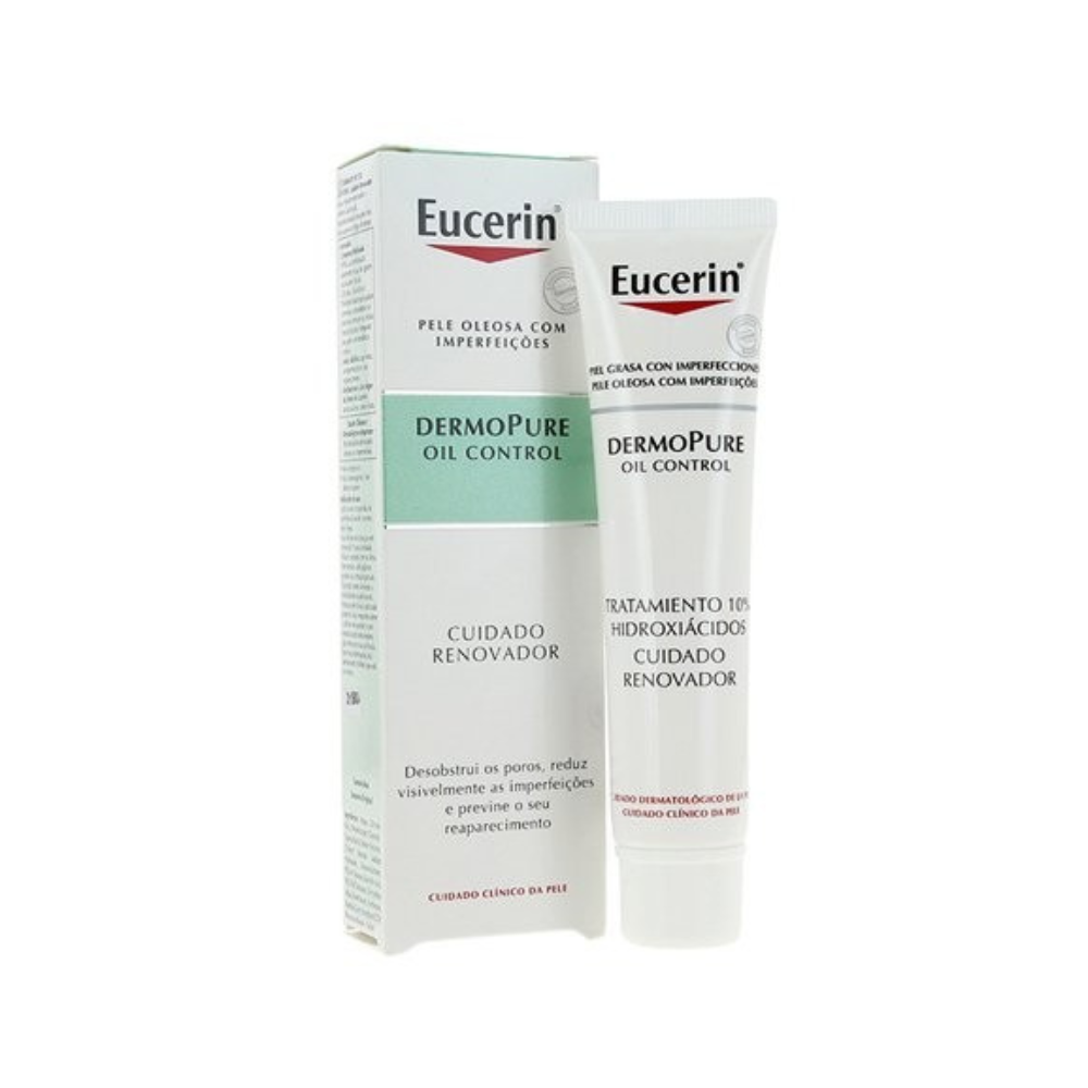 Crema reparatoare pentru controlul sebumului DermoPure, 40 ml, Eucerin