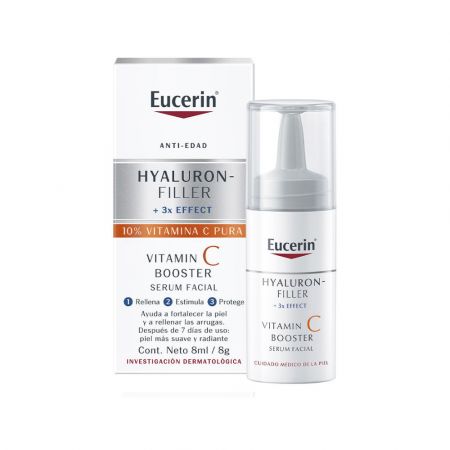 Booster cu vitamina C cu efect triplu antiimbatranire Hyaluron Filler