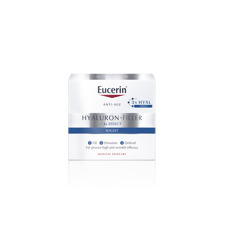 Crema de noapte Hyaluron Filler, 50 ml, Eucerin 712810