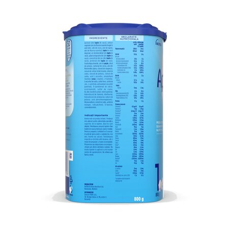 Lapte praf Nutri-Biotik 1, 0-6 luni, 800 g, Aptamil 816698