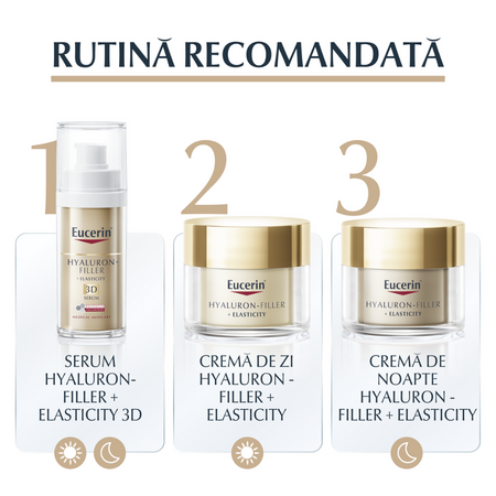 Crema de zi SPF15 Hyaluron Filler Elasticity, 50 ml, Eucerin 712899