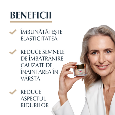 Crema de zi SPF15 Hyaluron Filler Elasticity, 50 ml, Eucerin 712896