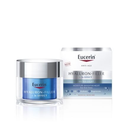 Booster de hidratare de noapte Hyaluron Filler, 50 ml, Eucerin 712688