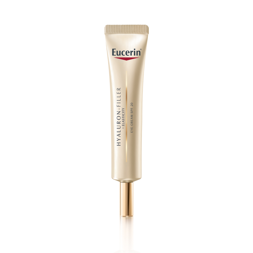 Crema de ochi SPF20 Hyaluron Filler + Elasticity, 15 ml, Eucerin
