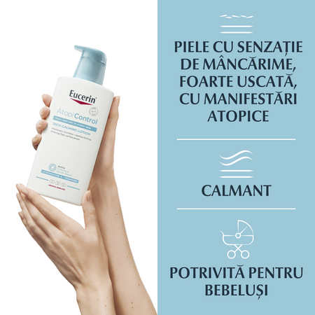Lotiune de corp AtopiControl, 400 ml, Eucerin 712869