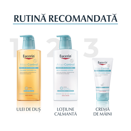 Lotiune de corp AtopiControl, 400 ml, Eucerin 712867