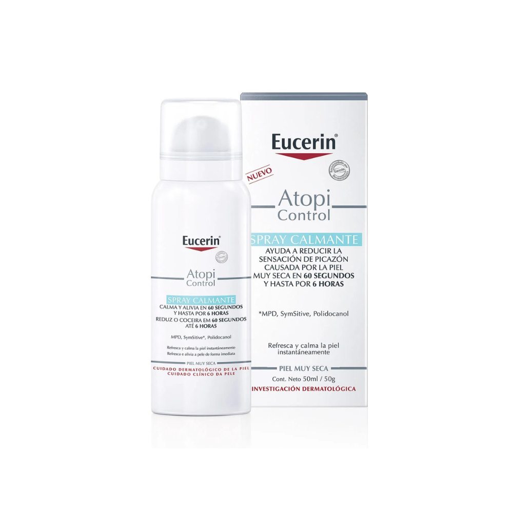 Spray pentru piele sensibila AtopiControl, 50 ml, Eucerin