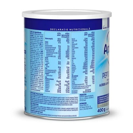 Formula de lapte Pepti Syneo 2, 6-12 luni, 400 g, Aptamil     493195
