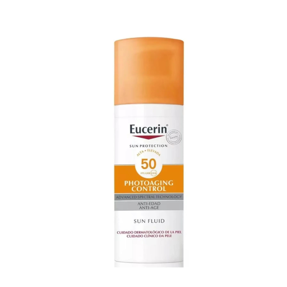 Emulsie cu protectie solara antirid SPF 50+ Sun Protection, 50 ml, Eucerin