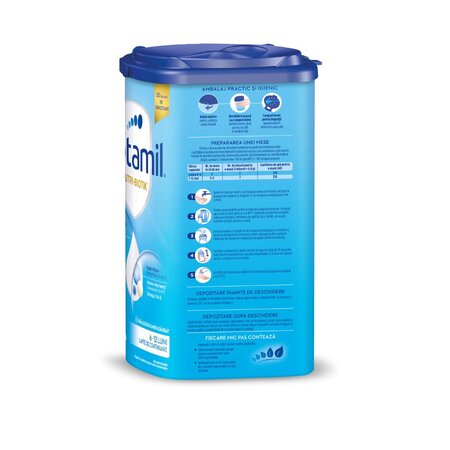 Lapte praf de continuare Nutri-Biotik 2, 6-12 luni, 800 g, Aptamil 536428