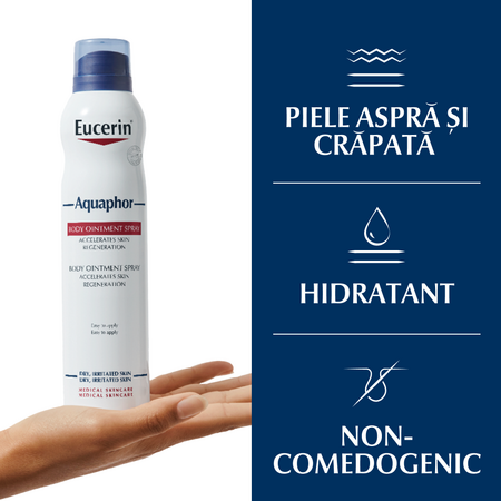 Spray unguent reparator Aquaphor, 250 ml, Eucerin 712736