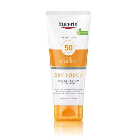 Crema de corp cu SPF 50+ Sun Protection, Oil Control, 200 ml, Eucerin