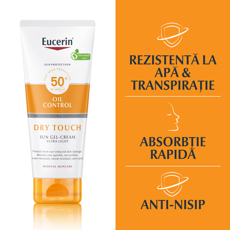 Lotiune de corp cu SPF 50+, Oil Control, 200 ml, Eucerin 712699
